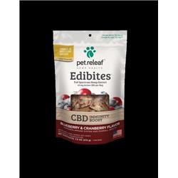 Pet Releaf Edibites Small/Medium Breed Blueberry Cranberr...