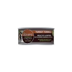 Dave's Naturally Healthy Turkey Formula Canned Cat Food