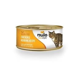 Nulo Freestyle Grain Free Chicken & Herring Recipe Pate Cat & Kitten Food 5.5 Oz
