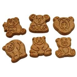Howlin' Goodies Apple Cinnamon Bears Dog Treats - Bulk 10 lb