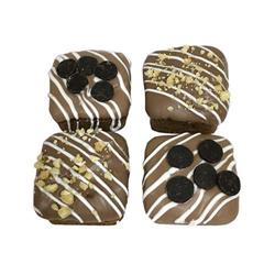 Good Dog Brownie Bites - Peanut Butter Apple Dog Treats