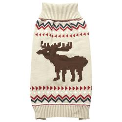 ETH Moose Sweater Cream Xsm