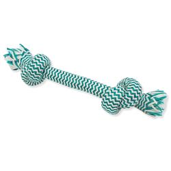 Mammoth Extra Fresh Dental 2 Knot Rope Chew for Dogs, Large, 14 inch