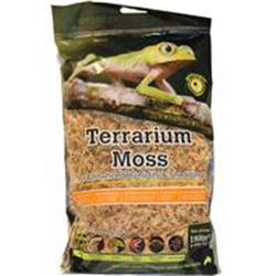 Galapagos 5-Star Terrarium Sphagnum Moss Substrate - Golden Moss for Reptiles & Amphibians (150 cu in / 2.6 qt)