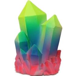Exotic Environments Crystal Cave Aquarium Ornament - Multi-Color, Glows Under Black Light
