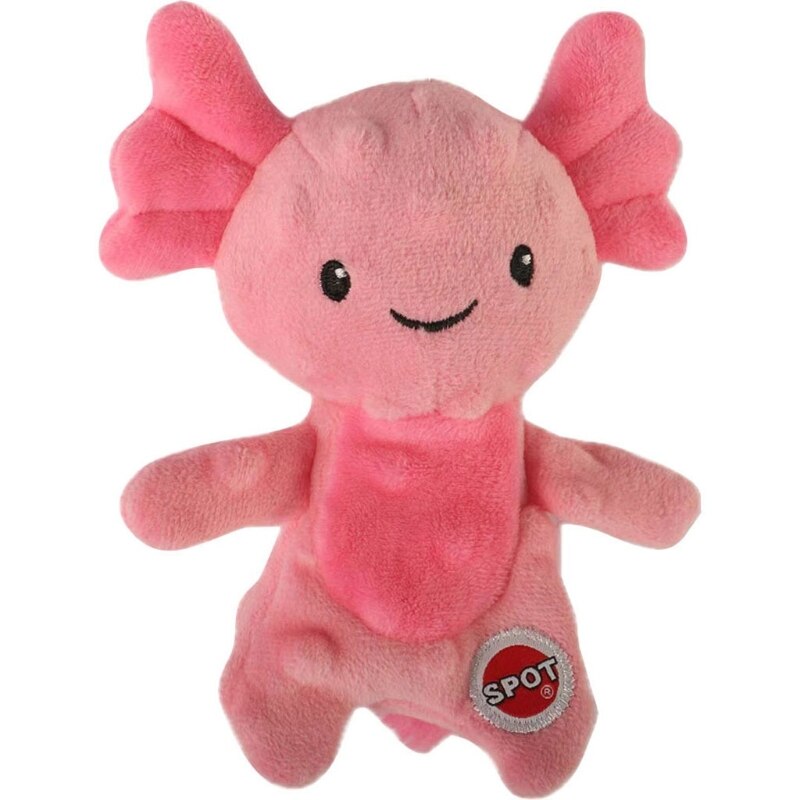 Spot Ethical Pet Axolotl Plush Dog Toy - 6 Inch - Assorted Colors