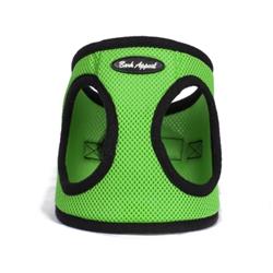 Bark Appeal Lime Green Step-in Dog Harness - Small/Medium, Anti-Choke, Soft Vest, Adjustable, Large
