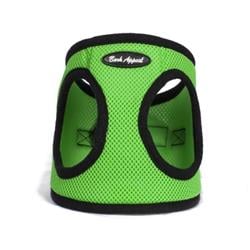 Bark Appeal Lime Green Step-in Dog Harness - XS, Small-Medium Pets, Soft Vest, Anti-Choke