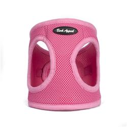 Bark Appeal Mesh Step-In Dog Harness, Pink, Size Large