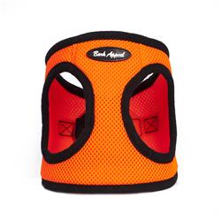 Bark Appeal Mesh Step-in Dog Harness - Large, Neon Orange