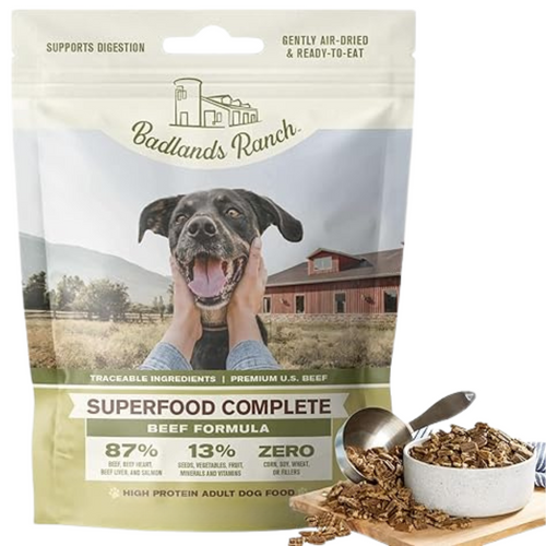 Badlands Ranch Superfood Complete Lamb & Venison Air-Dried Dog Food, 11.5 oz