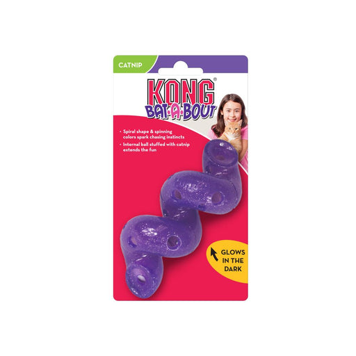 KONG Bat-A-Bout Spiral Cat Toy with Catnip
