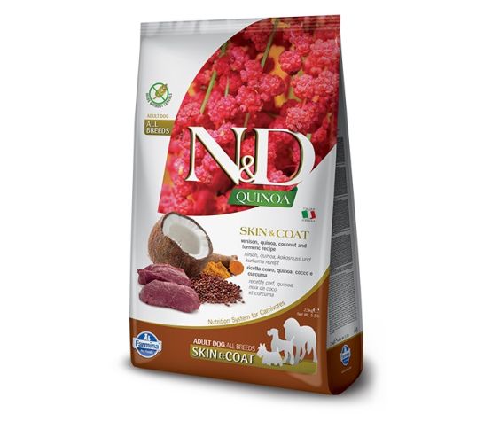 Farmina N&D Quinoa Grain-Free Venison Dog Food - Skin & Coat Support (Sample Size)
