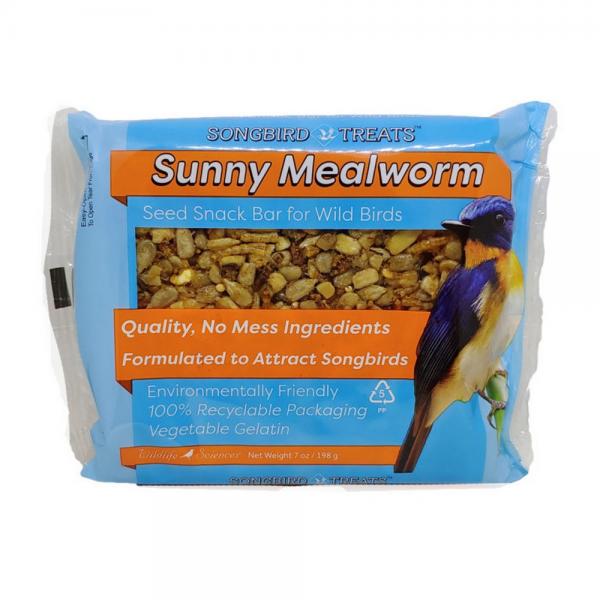WSC913 7 oz Sunny Mealworm Seed Bar