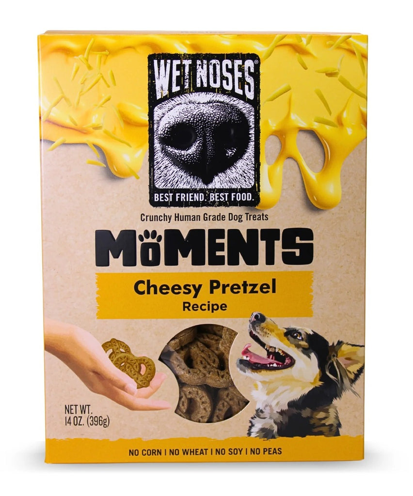 KHCH02423154 14 oz Moments Cheezy Pretzel Dog Treats