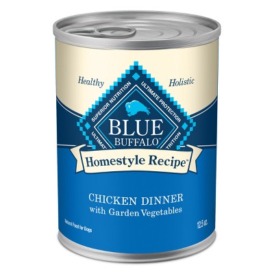 Blue Buffalo Homestyle Recipe Chicken Dinner, Adult Wet Dog Food, 12.5 oz Can