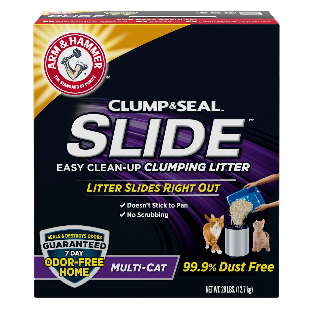 Arm & Hammer Slide Easy Clean-Up Multi-Cat Clumping Cat L...