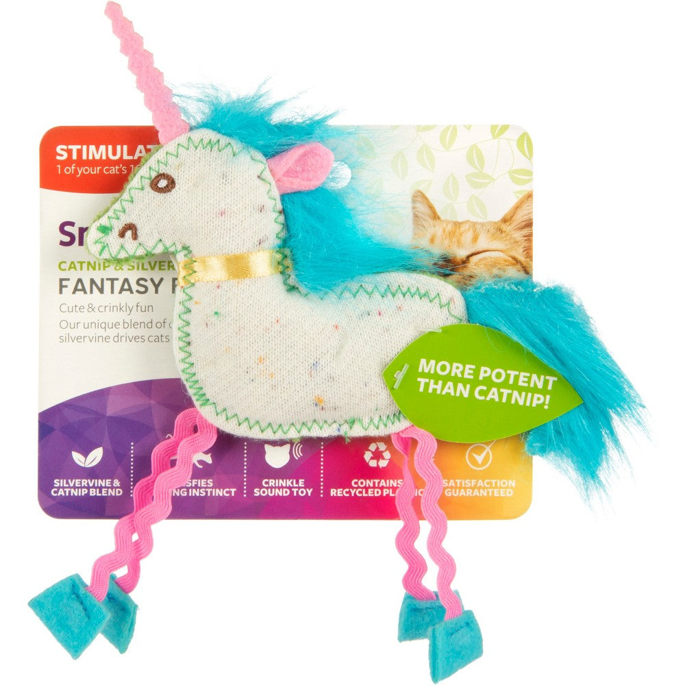 SmartyKat Fantasy Frenzy Crinkle Cat Toy, Contains Silver...