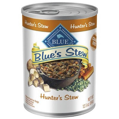 Blue Buffalo Blue's Stew Grain Free Hunter's Stew Adult Wet Dog Food, 12.5 oz Can