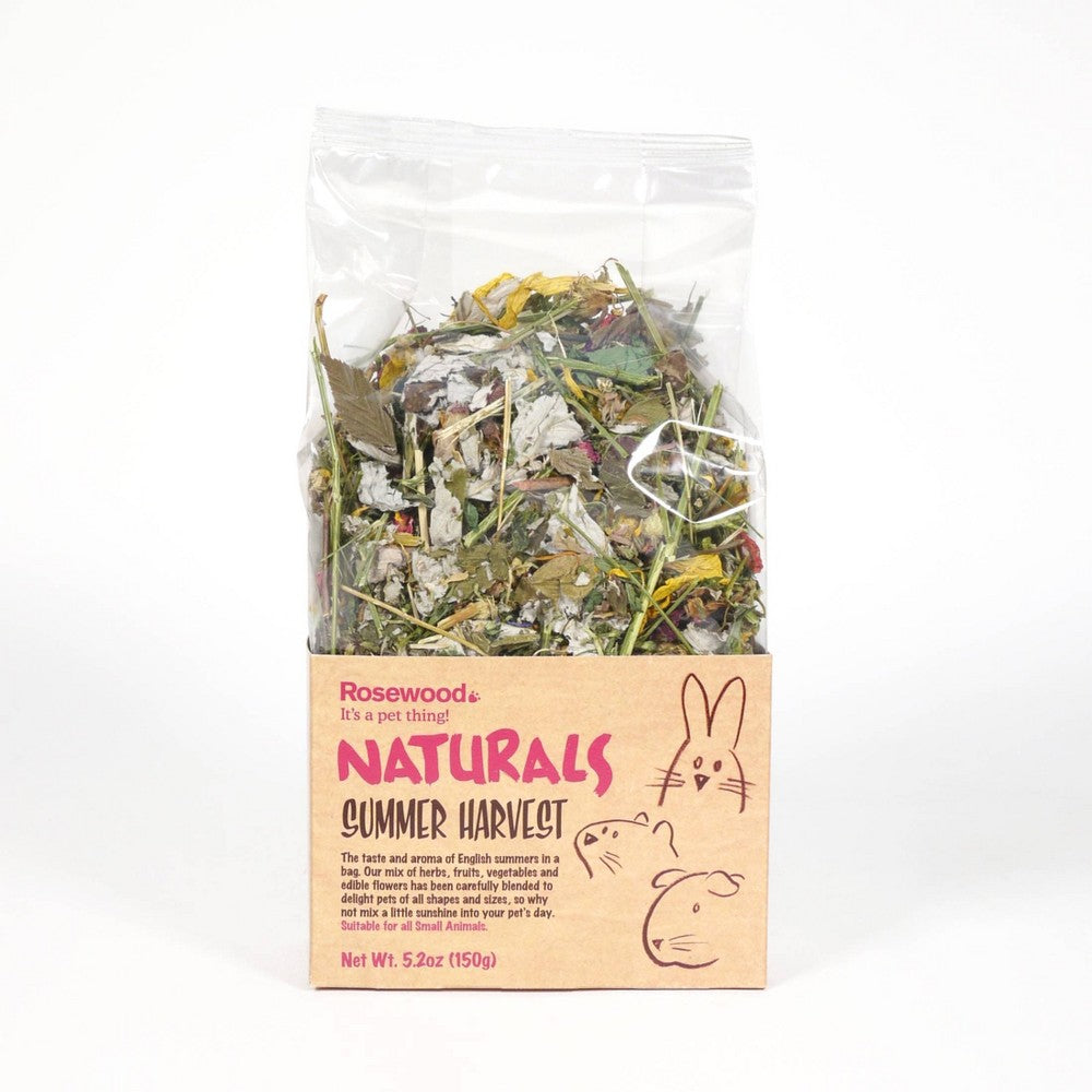 Rosewood Summer Harvest Guinea Pig & Rabbit Food - 5.2oz