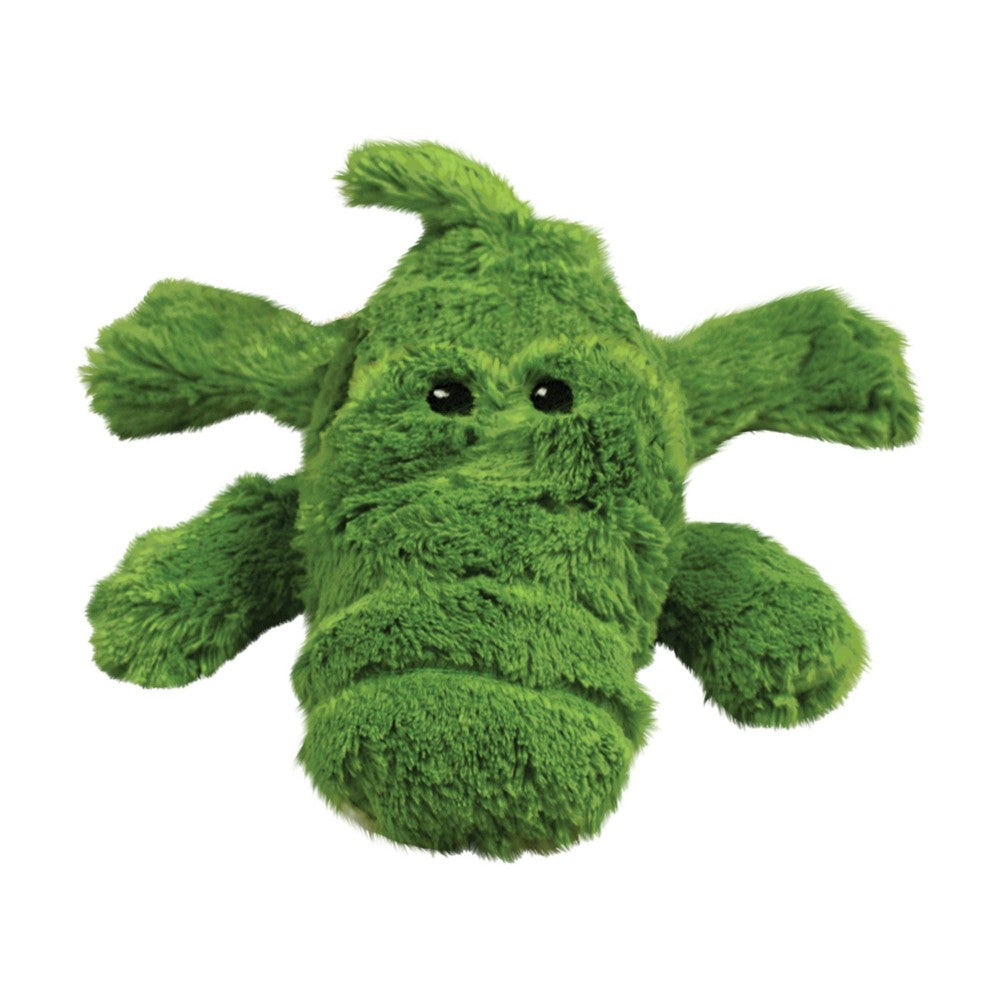 KONG Cozie Ali Alligator Plush Dog Toy - Small, Soft & Durable