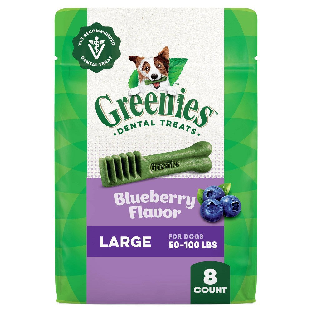GREENIES Blueberry Flavor Dental Treats Large 12oz