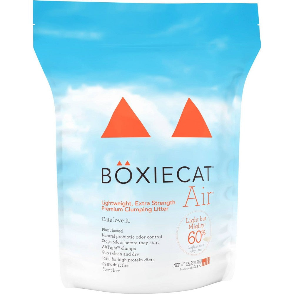 Boxiecat Extra Strength Clumping Plant-Based Cat Litter -...