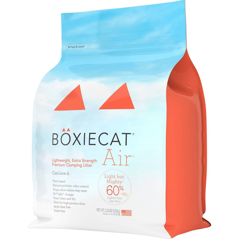 Boxiecat Extra Strength Clumping Plant-Based Cat Litter -...