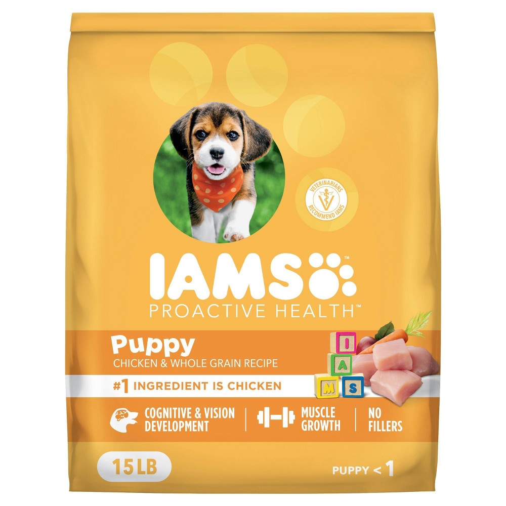 IAMS Proactive Health Chicken and Whole Grains Flavor Pup...