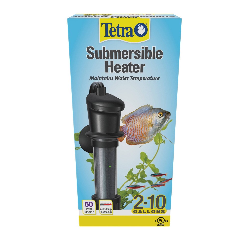 Tetra Submersible Heater - HT10 Heater - 50 Watt - (Aquariums 2-10 Gallons)
