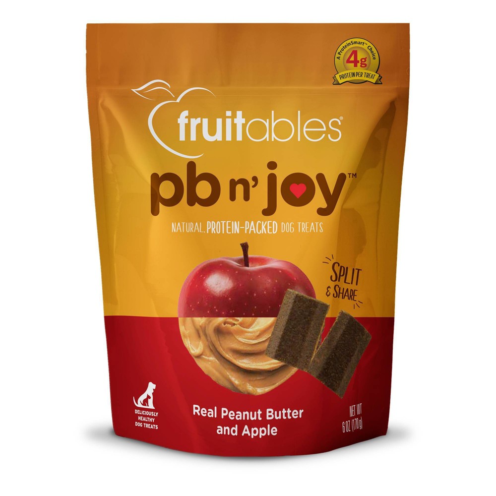 Fruitables pb n' Joy Dog Treats | High Protein Natural Do...