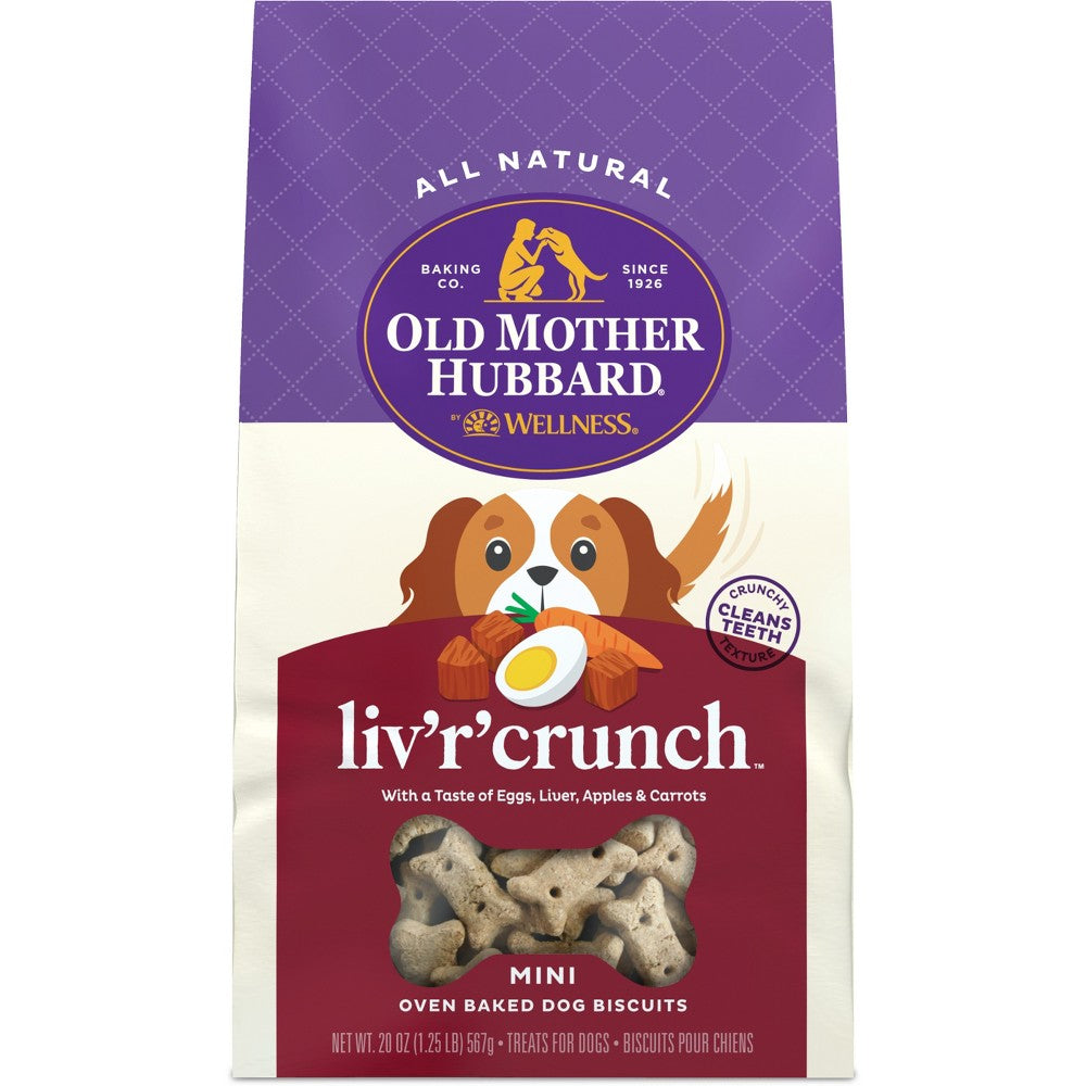 Old Mother Hubbard by Wellness Classic Liv R Crunch Natur...