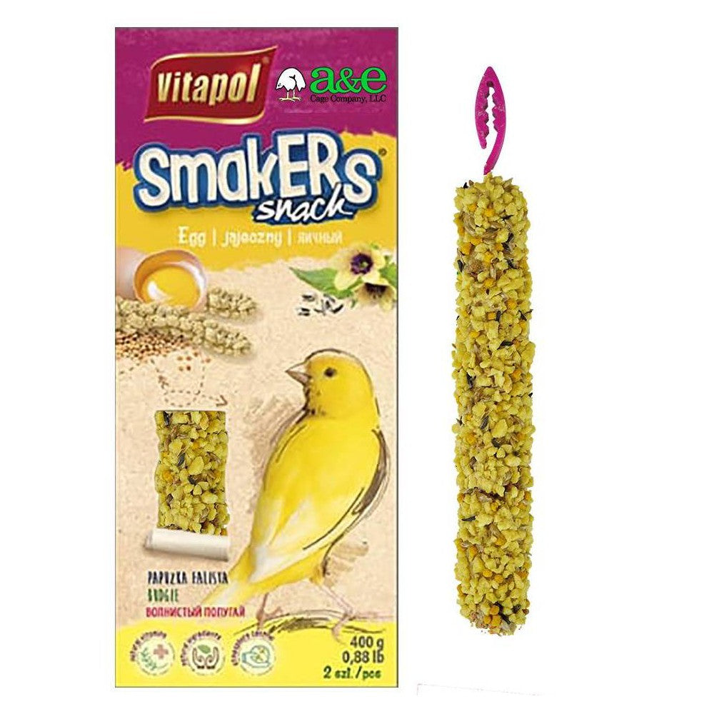 A&E Smakers Canary Egg Treat Sticks - 2 Pack