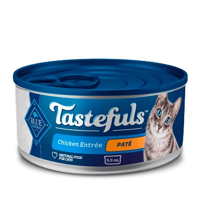 Blue Buffalo Tastefuls Adult Chicken Pate Wet Cat Food, 5.5 oz