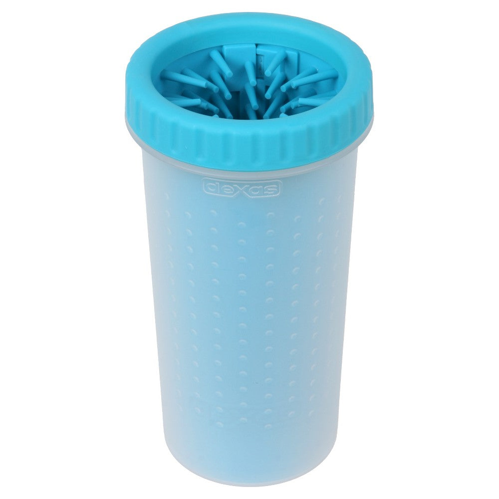 Dexas MudBuster Portable Dog Paw Cleaner, Blue - (Small, Medium, or Large)