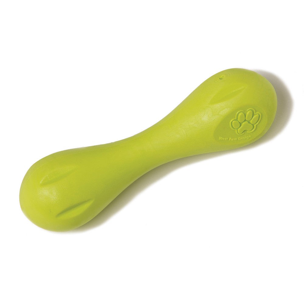 West Paw Hurley Dog Toy - Small, Green (Granny Smith) - Durable Fetch Toy