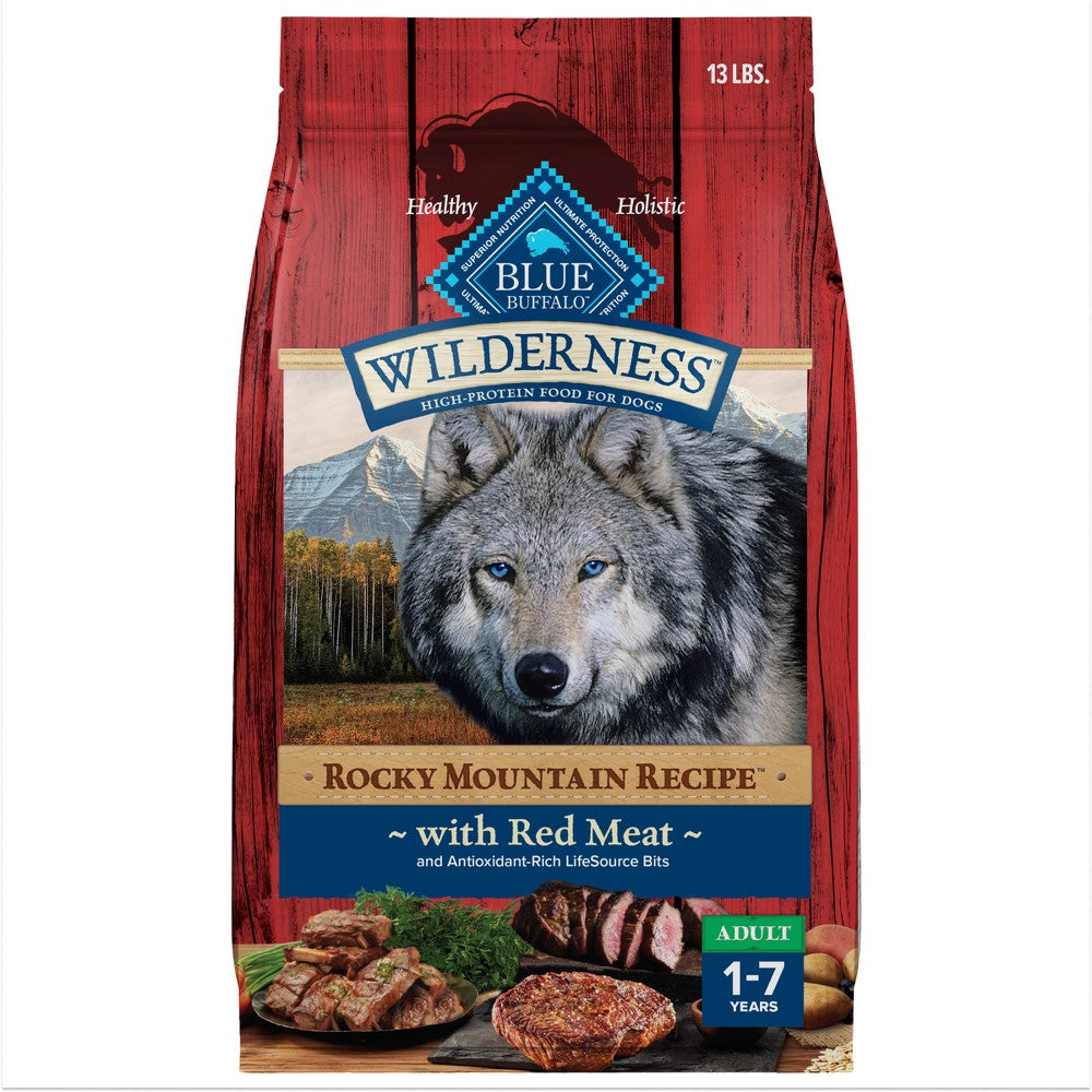 Blue Buffalo Wilderness Rocky Mountain Recipe High Protei...