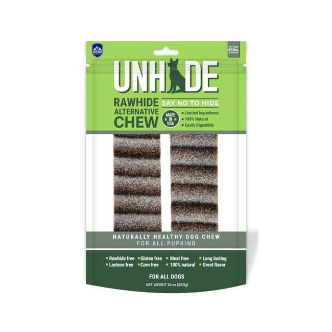 Himalayan Unhide Dog Chews - Rawhide Free, Cheese & Antler, 10 oz 2-Pack