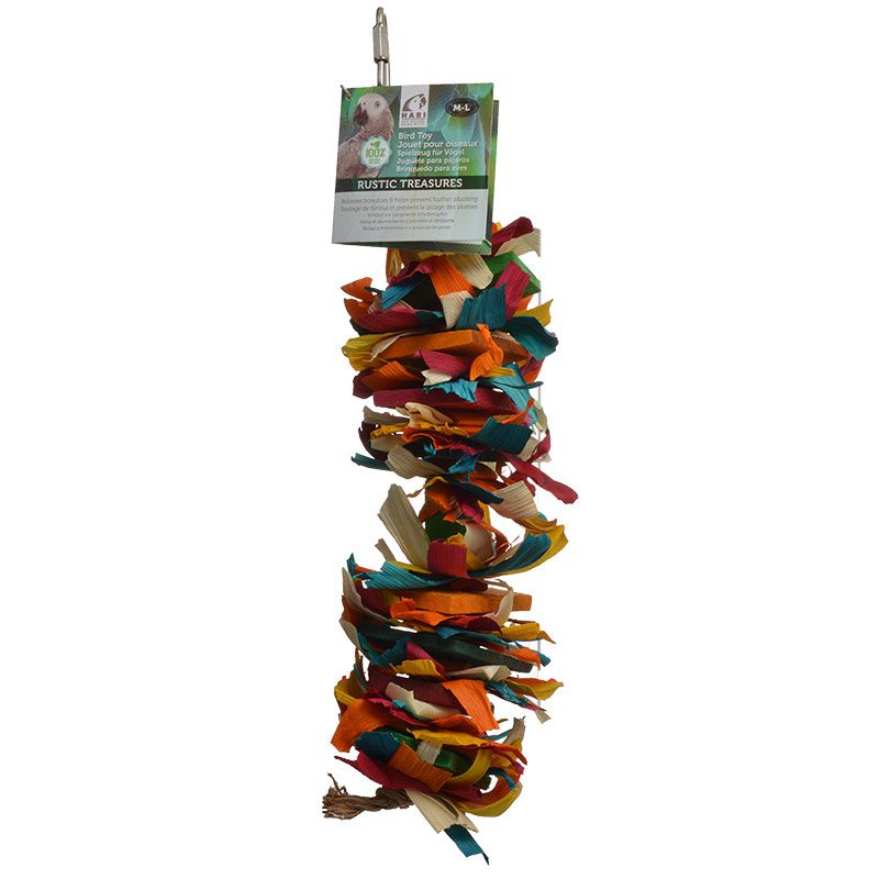 Hari Rustic Treasures Silk Cascade Bird Toy - Medium/Large Hook