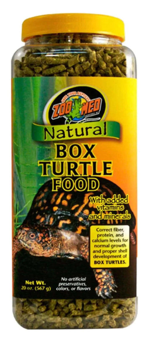 Zoo Med Natural Box Turtle Food - 20 oz Pellet Formula – Cascade Pet Supply