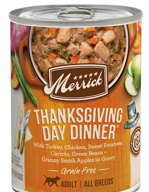 Merrick Purrfect Bistro Thanksgiving Day Dinner Grain-Free Wet Cat Food, 5.5 oz Can