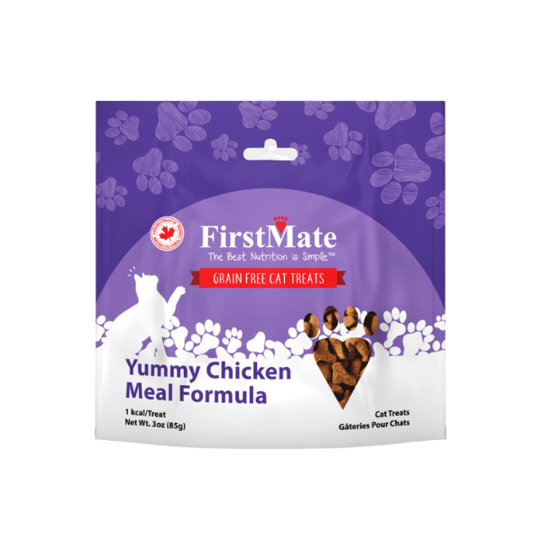 FirstMate Cat Treats - Savory Lamb, Grain-Free, LID, 3 oz