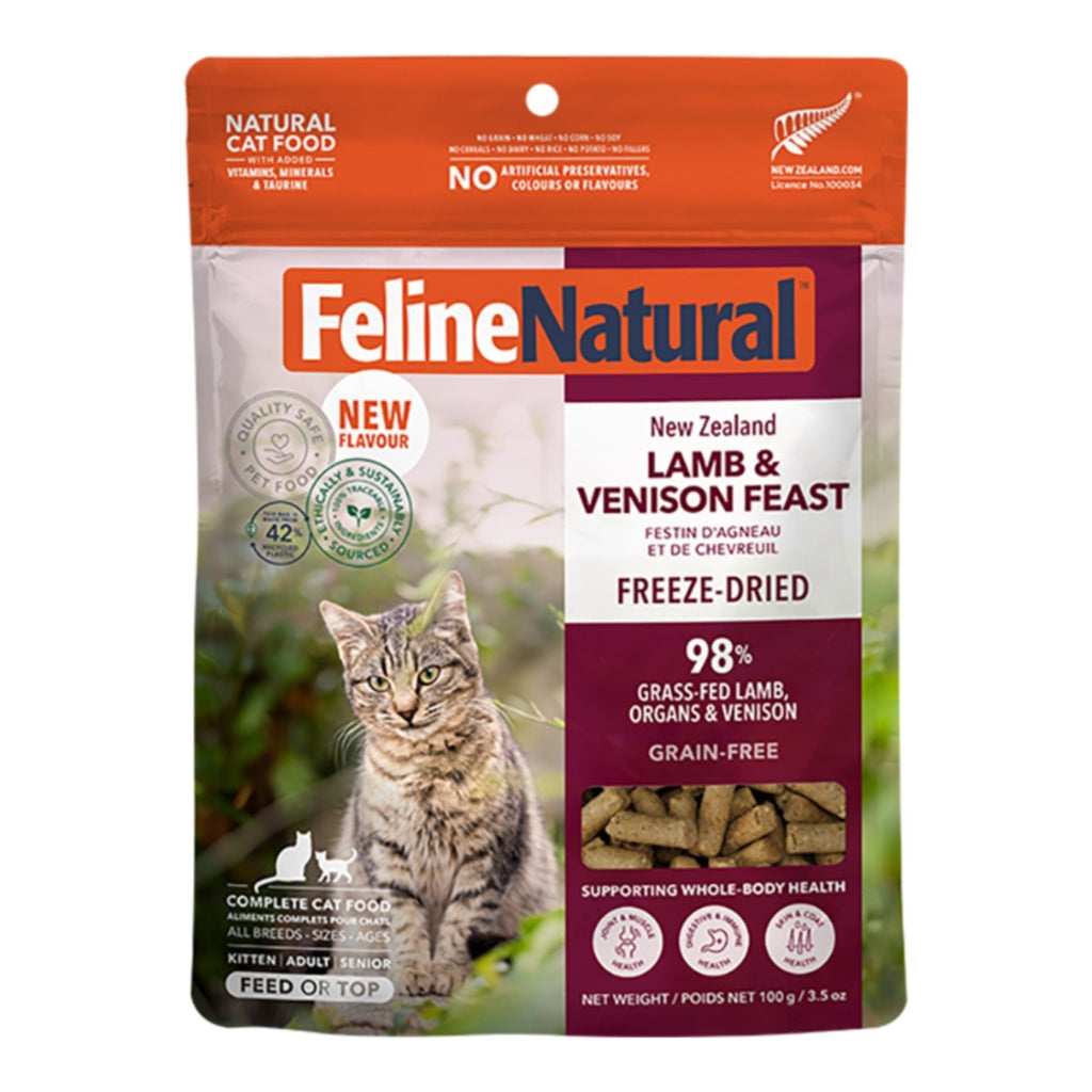 Feline Natural Lamb & Venison Wet Cat Food Pouch