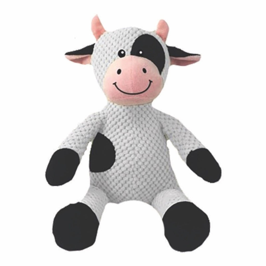 Fabdog  Inc. Fabdog  Inc. Floppy Cow Dog Toys (Small) Pet...