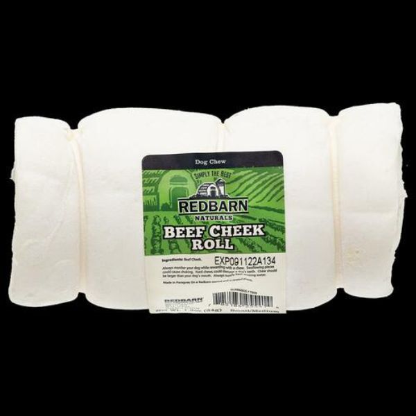 785184910320 Beef Cheek Roll Dog Treats, Large