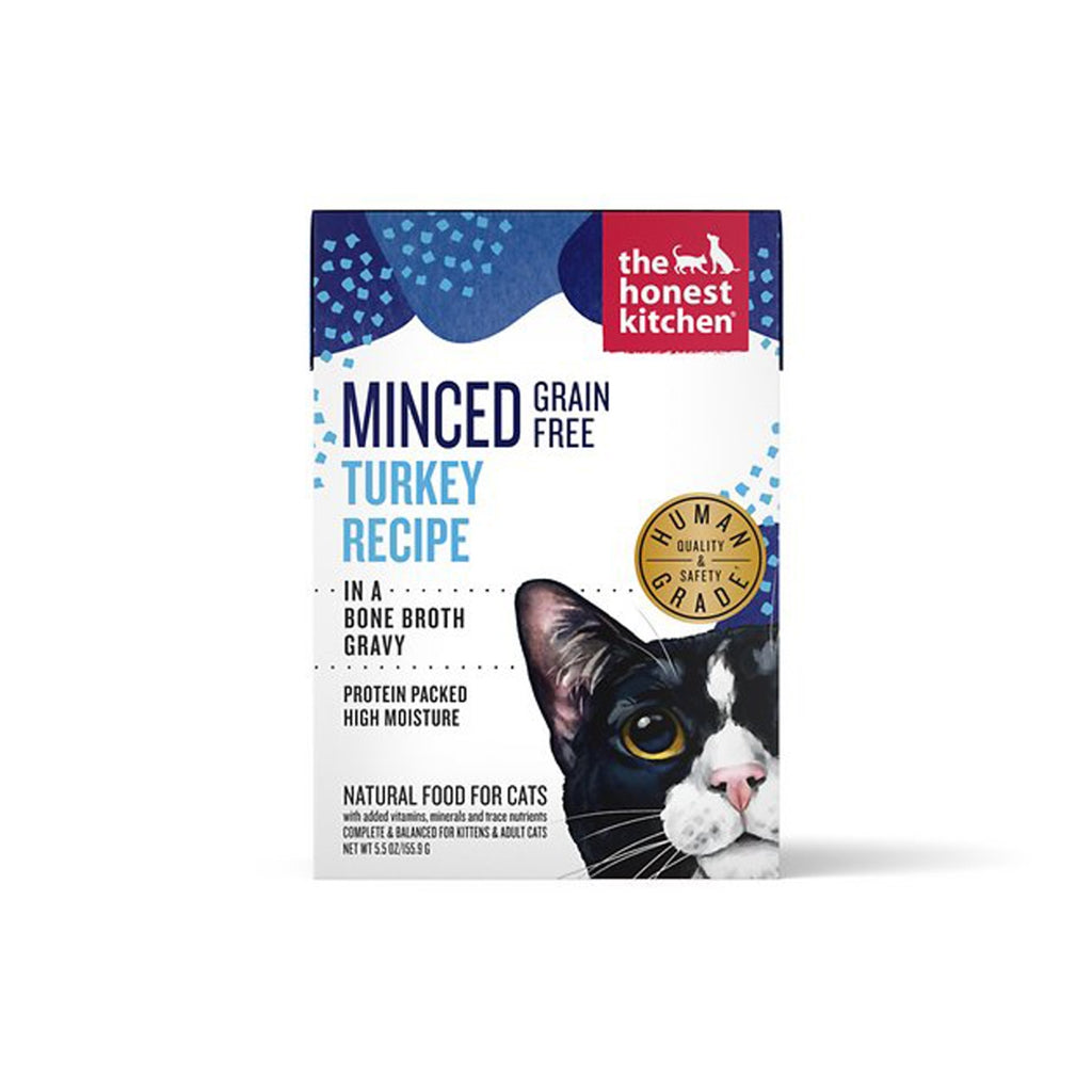 850012047834 5.5 oz Minced Turkey Recipe Cat Food