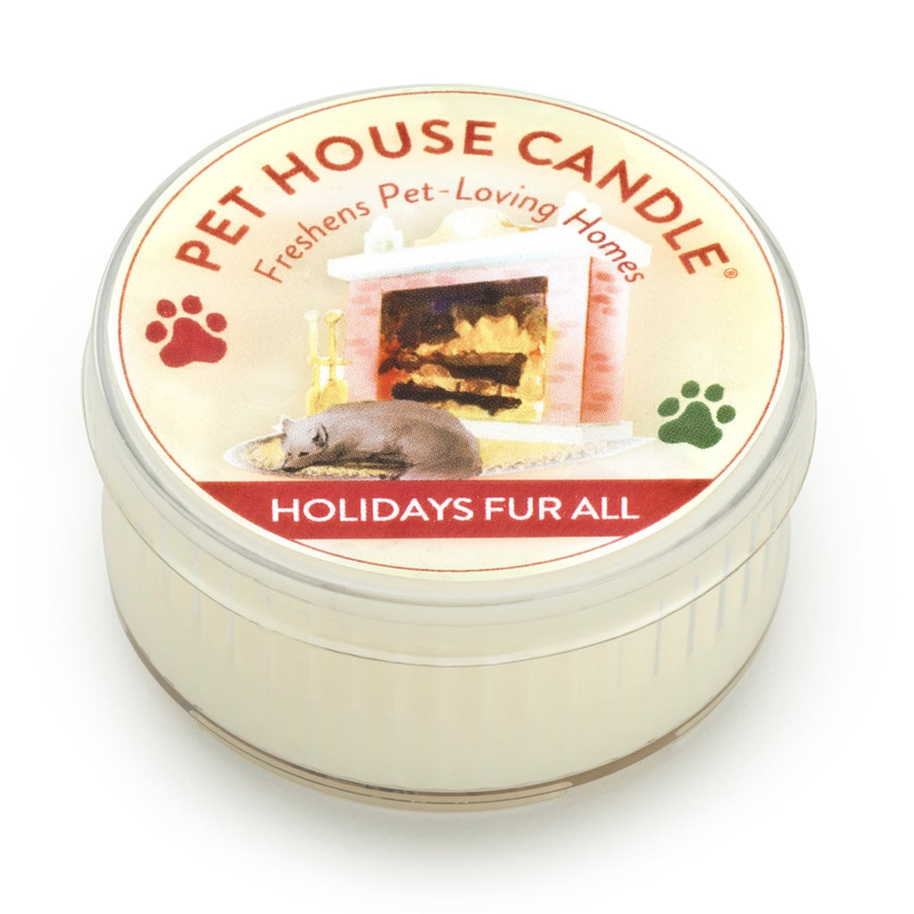 Pet House Holidays Fur All Mini Candle - Pet Odor Eliminator, 1.5 oz