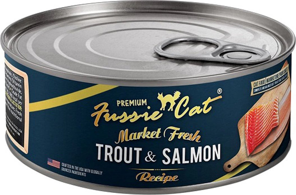 888641138470 Market Fresh Trout & Salmon Pate Wet Cat Food - 5.5 oz - Case of 24