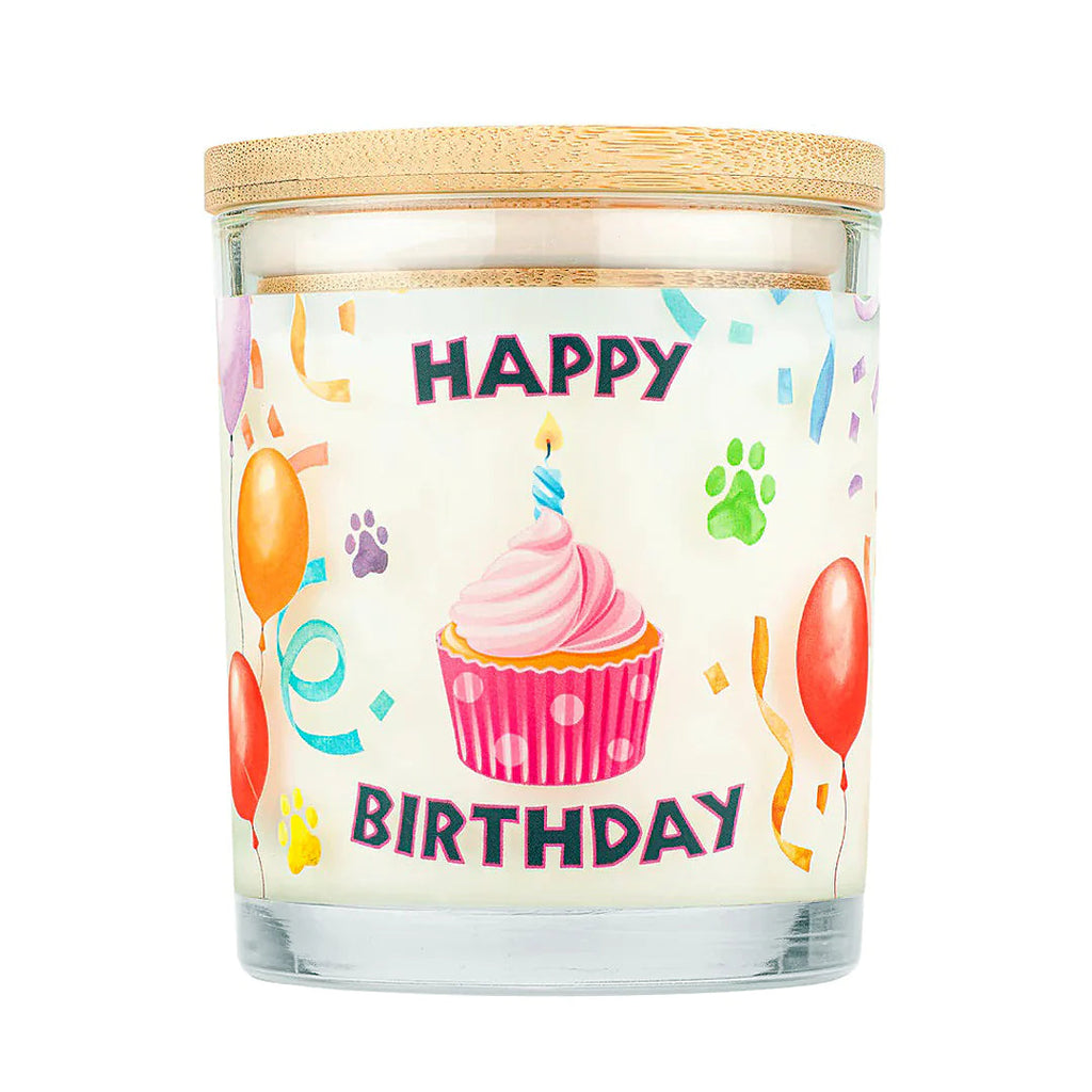 Pet House Candles Happy Birthday Candle - 9 oz Soy Wax Pet Odor Eliminator