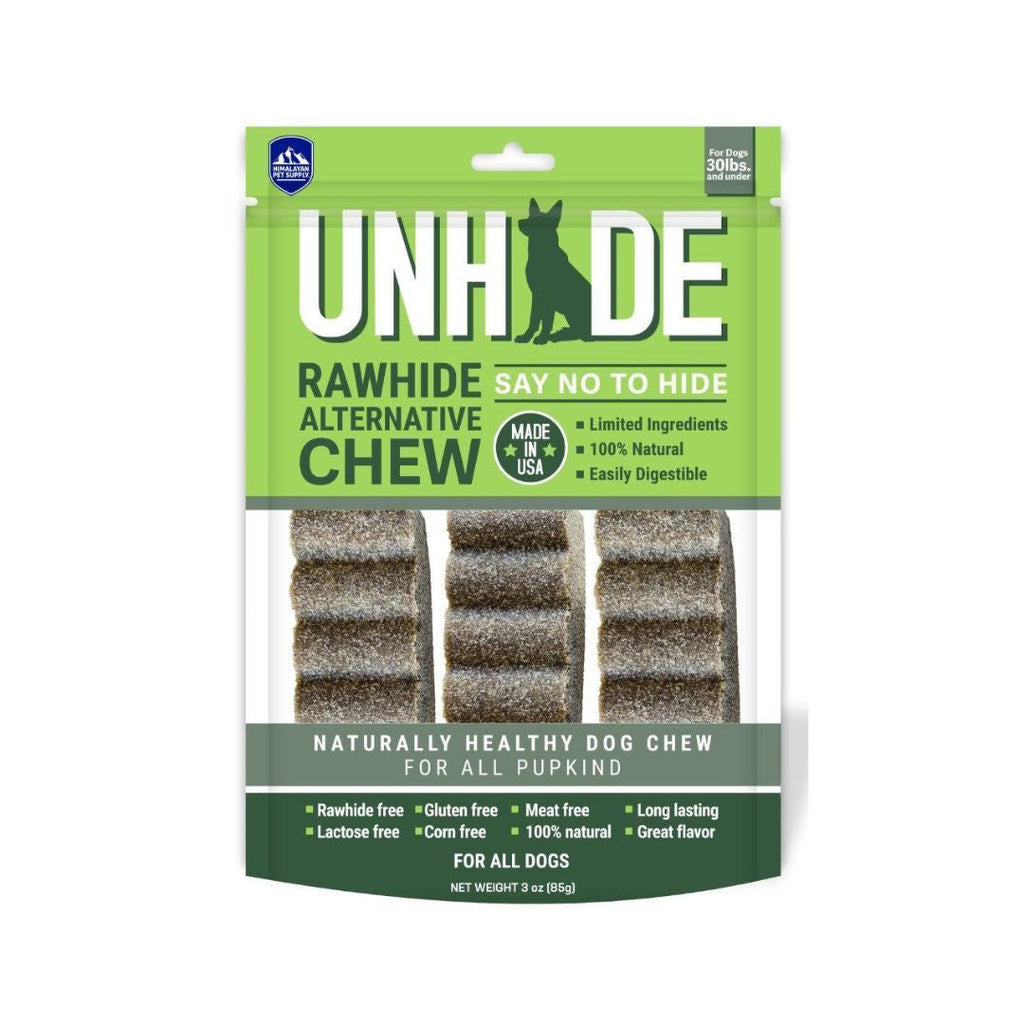 Himalayan Unhide Dog Chew - Rawhide Alternative, Cheese & Antler, 3 oz, 3 Count
